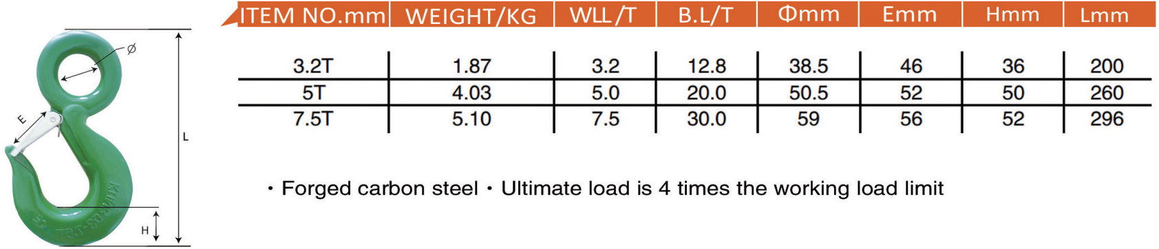 52-德式眼型钩-GERMANIC TYPE EYE HOOK